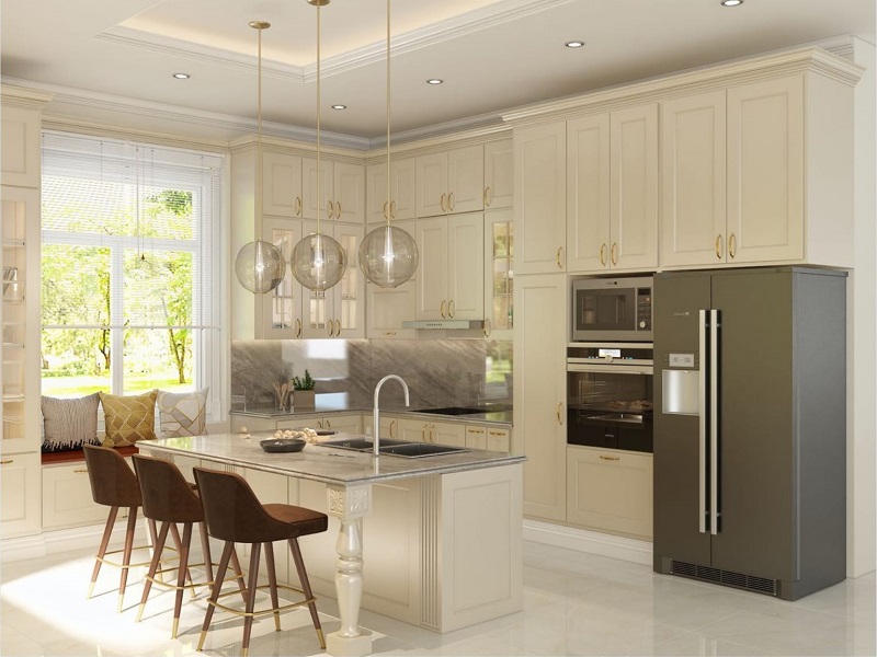 Mẫu thiết kế phòng ăn và bếp bất kỳ ai cũng ao ước sở hữu BA1701