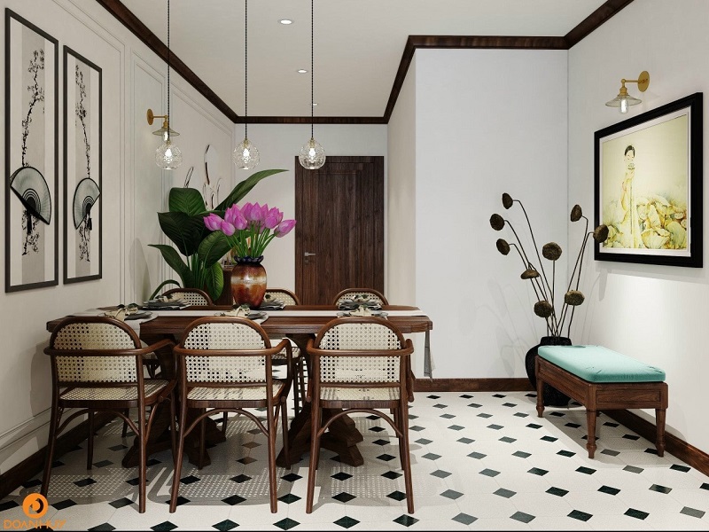 Ý tưởng thiết kế phòng ăn và nhà bếp đơn giản cho nhiều gia đình