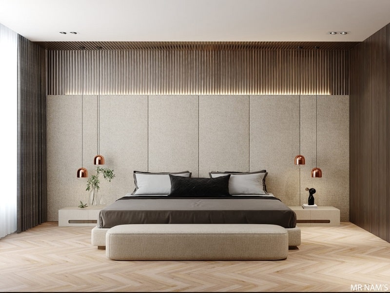 Thiết kế phòng ngủ Master hiện đại đẹp “ngất ngây” HOT nhất 2021