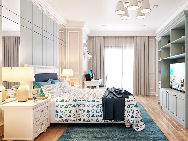 Thiết kế phòng ngủ đẹp, sang trọng, trẻ trung
